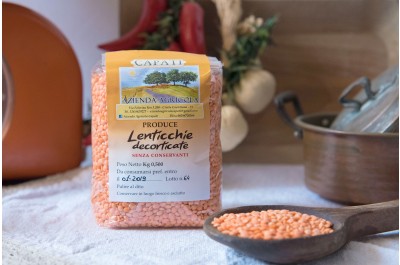 Lenticchie Decorticate - 500gr - Azienda Agricola Capati